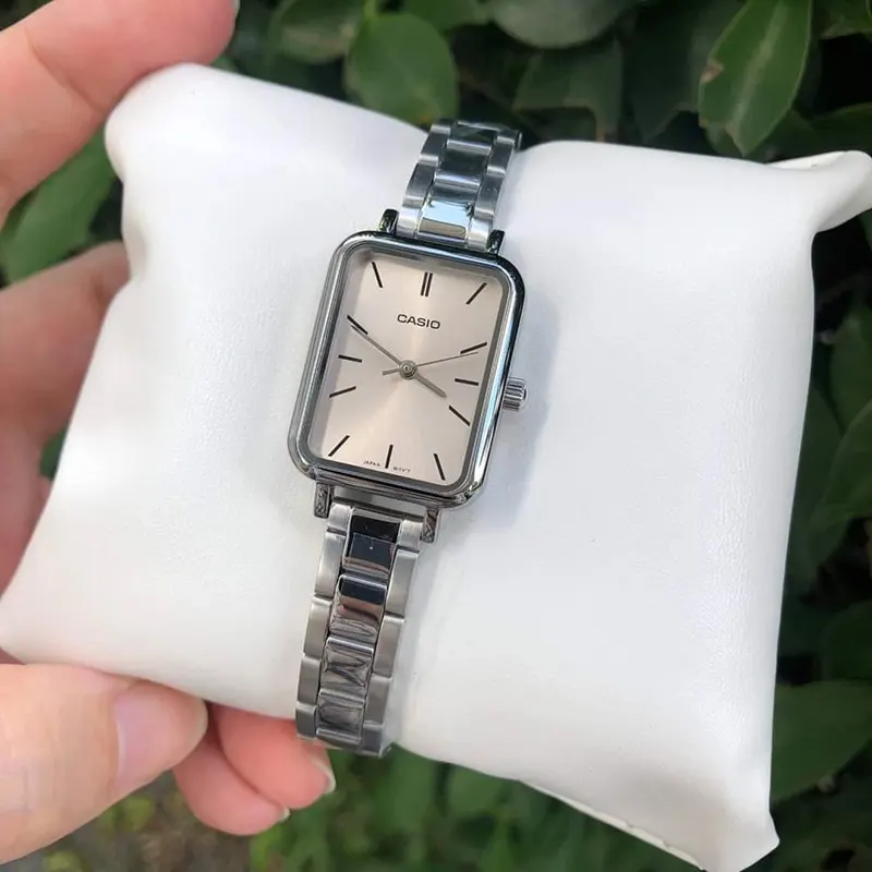 Casio Enticer LTP-V009D-4E Peach Dial Ladies Watch